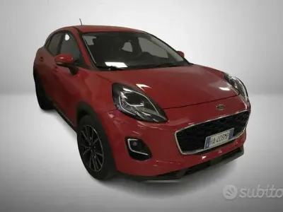 Usata Ford Puma Titanium 125 CV (91 kW) 2021 Rosso SUV