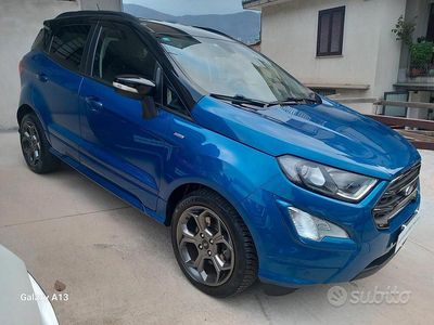 Second-hand Ford Ecosport ST-Line 100 CP (73 kW) 2019 Albastru SUV