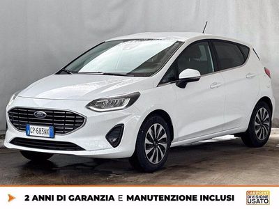 Usata Ford Fiesta Titanium 75 CV (55 kW) 2023 Bianco Utilitaria