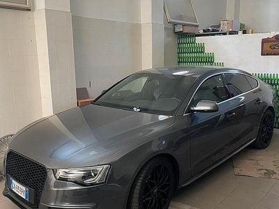 Usata Audi A5 S-Line 150 CV (110 kW) 2015 Grigio Berlina