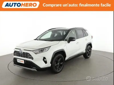 Usata Toyota RAV4 Hybrid Style 178 CV (130 kW) 2019 Bianco SUV