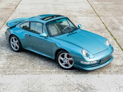 Usata Porsche 911 Turbo 408 CV (300 kW) 1997 Blu Coupé