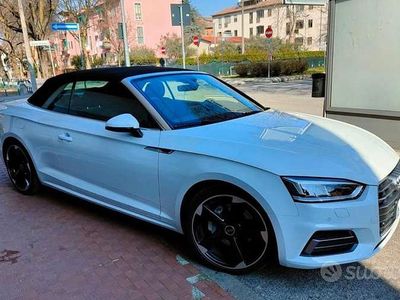 Usata Audi A5 Cabriolet Business 190 CV (139 kW) 2019 Bianco Cabrio