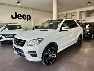 Usata Mercedes ML250 Premium 204 CV (150 kW) 2013 Bianco SUV