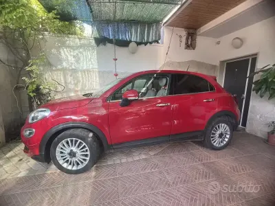Usata Fiat 500X Lounge 120 CV (88 kW) 2016 Rosso SUV