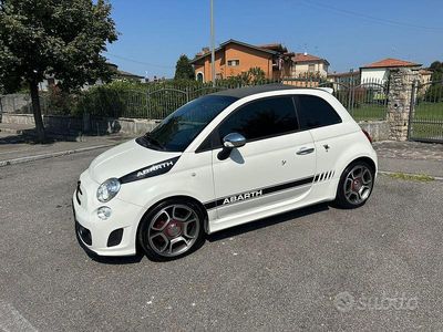 Usata Abarth 595 140 CV (102 kW) 2012 Bianco Cabrio