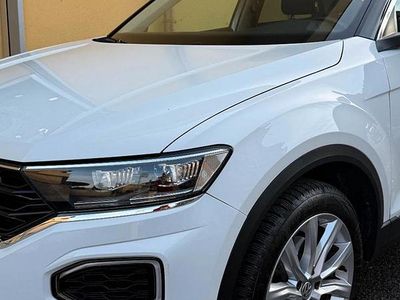 Usata VW T-Roc Style 150 CV (110 kW) 2018 Bianco SUV