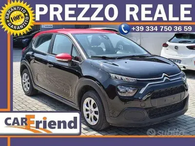 Usata Citroën C3 PureTech 83 CV (61 kW) 2021 Nero Utilitaria
