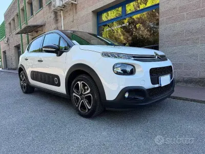 Usata Citroën C3 Shine 102 CV (75 kW) 2020 Bianco Utilitaria