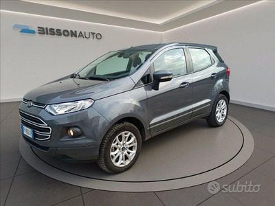 Usata Ford Ecosport 125 CV (91 kW) 2017 Grigio metallizzato SUV