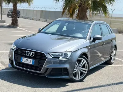 Begagnad Audi A3 S-line plus 150 HK (110 kW) 2016 Grå Sedan
