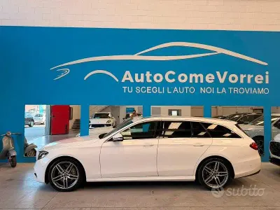 Usata Mercedes E300 Premium Plus 265 CV (194 kW) 2021 Bianco Station wagon