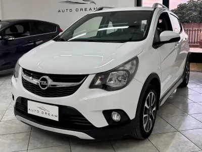 Usata Opel Karl Rocks 73 CV (53 kW) 2018 Bianco Utilitaria