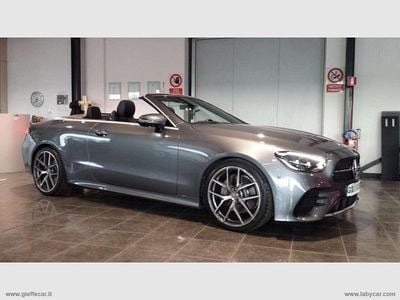 Usata Mercedes E220 Premium 194 CV (142 kW) 2021 Grigio Cabrio