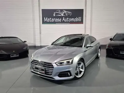 Usata Audi A5 Ambiente 190 CV (139 kW) 2019 Argento Coupé