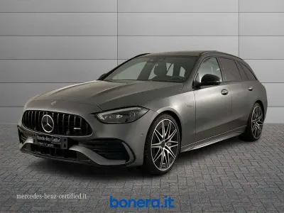 Usata Mercedes C43 AMG Premium 408 CV (300 kW) 2023 Grigio Station wagon