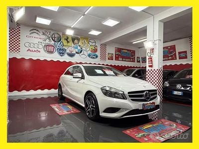 Usata Mercedes A180 109 CV (80 kW) 2015 Bianco Berlina