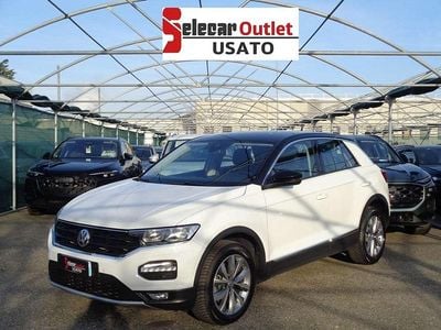 Usata VW T-Roc Business 150 CV (110 kW) 2020 Bianco/tetto nero SUV