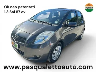 Usata Toyota Yaris Sol 87 CV (63 kW) 2008 Grigio Utilitaria