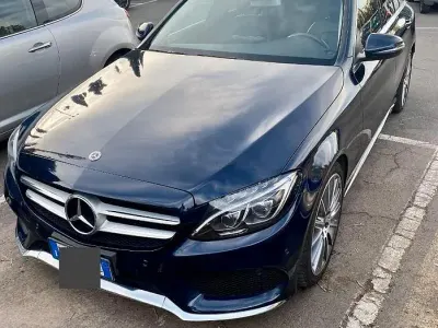 Usata Mercedes C220 170 CV (125 kW) 2019 Blu Station wagon