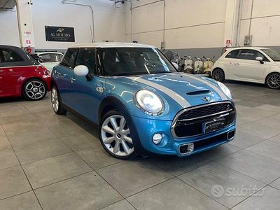 Usata Mini Cooper S 192 CV (141 kW) 2014 Blu Utilitaria