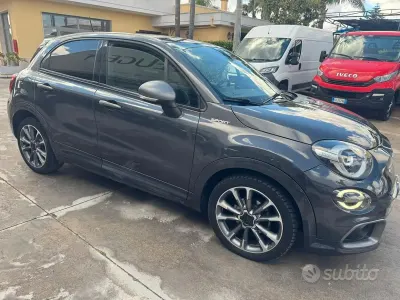 Usado Fiat 500X Sport 130 CV (95 kW) 2021 Gris SUV