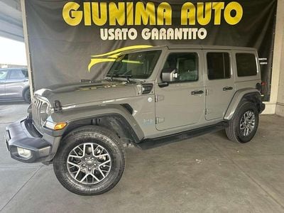 Usata Jeep Wrangler Unlimited Sahara 272 CV (200 kW) 2023 Grigio SUV
