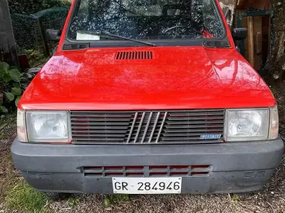 Usata Fiat Panda 50 CV (36 kW) 1989 Rosso Berlina