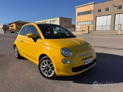 Begagnad Fiat 500 100 HK (73 kW) 2009 Gul Cab