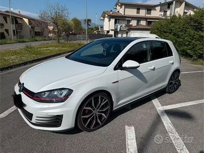 Usata VW Golf VII GTI 245 CV (180 kW) 2015 Bianco Berlina