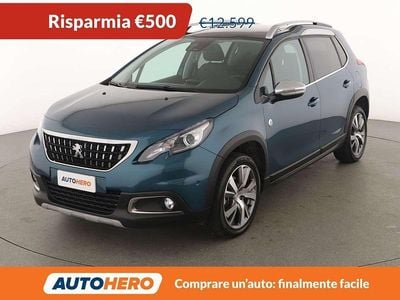 Usata Peugeot 2008 Crossway 120 CV (88 kW) 2016 Verde SUV