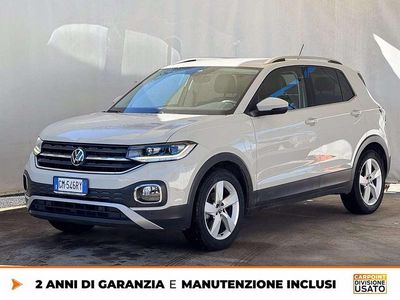 Usata VW T-Cross Advance 110 CV (80 kW) 2023 Bianco SUV