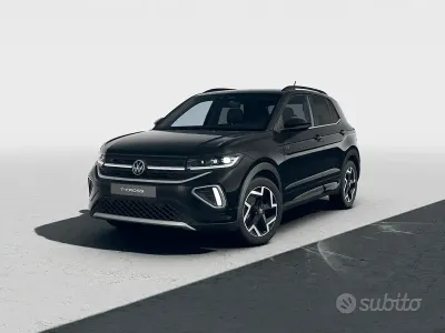 Nuova VW T-Cross R-line Plus 115 CV (84 kW) 2026 Nero SUV