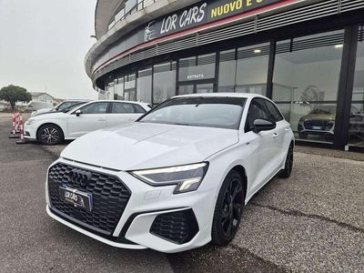 Usata Audi A3 S-Line 150 CV (110 kW) 2022 Bianco Berlina
