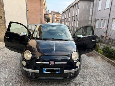 Usata Fiat 500 75 CV (55 kW) 2010 Blu Utilitaria