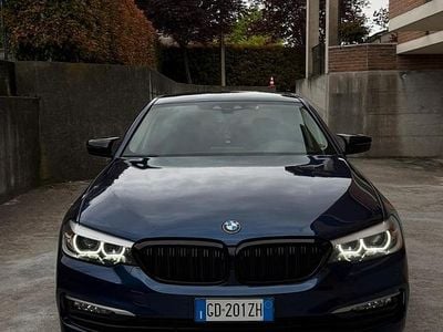 Usata BMW 520 Sport Line 184 CV (135 kW) 2019 Blu/azzurro Berlina
