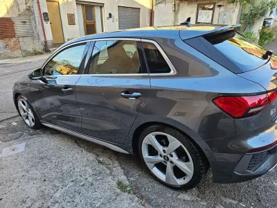 Usata Audi A3 S-Line 150 CV (110 kW) 2021 Grigio Berlina