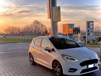 Usata Ford Fiesta ST-Line 125 CV (91 kW) 2020 Bianco Utilitaria