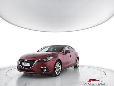 Usata Mazda 3 Exceed 150 CV (110 kW) 2016 Rosso SUV