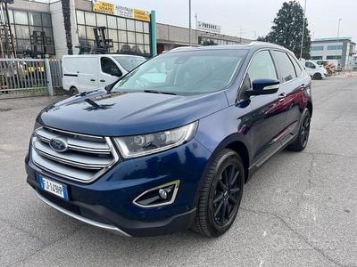 Usata Ford Edge Vignale 210 CV (154 kW) 2017 Blu/azzurro SUV