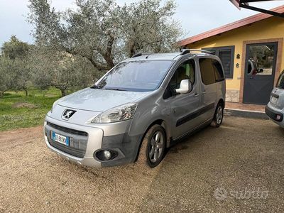 Gebraucht Peugeot Partner Outdoor 109 PS (80 kW) 2008 Grau Van / Kleinbus
