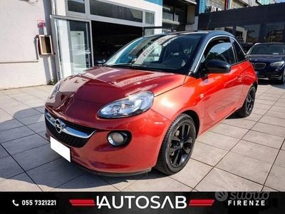 Usata Opel Adam Slam 87 CV (63 kW) 2015 Rosso Utilitaria