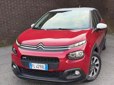 Usata Citroën C3 PureTech 82 CV (60 kW) 2017 Rosso Berlina