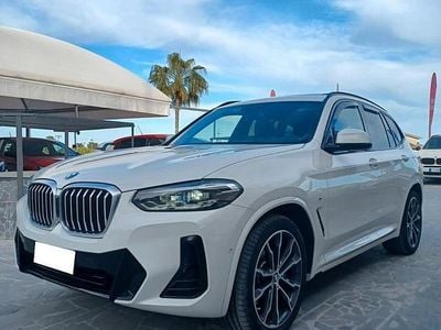 Usata BMW X3 M Sport 190 CV (139 kW) 2021 Bianco SUV