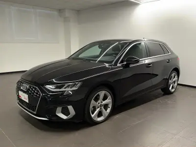 Usata Audi A3 Sportback Design 150 CV (110 kW) 2021 Nero Utilitaria