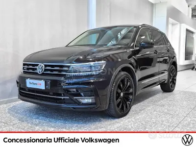 Usata VW Tiguan Advance 241 CV (177 kW) 2017 Nero SUV