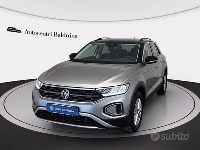 Usata VW T-Roc Life 150 CV (110 kW) 2024 Nero SUV