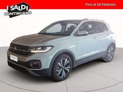 Usata VW T-Cross Advance 110 CV (80 kW) 2023 Pure white SUV