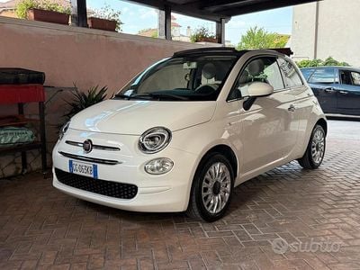 Usata Fiat 500C Dolcevita 69 CV (50 kW) 2019 Bianco Cabrio