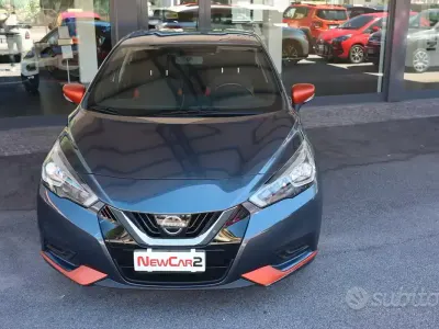 Usata Nissan Micra N-Connecta 90 CV (66 kW) 2017 Grigio Utilitaria